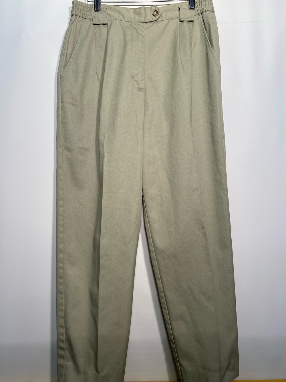 Tilley Endurables khaki Casual Chinos with Elastic Waist